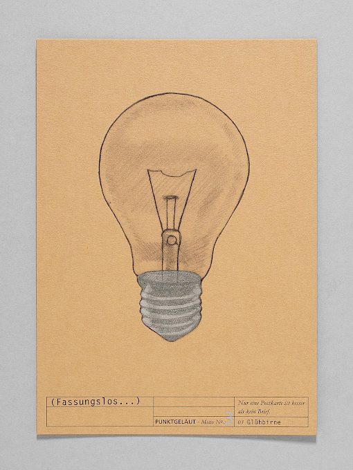 PUNKTGELÄUT Postkarten * Telegramm Nº 3 (Fassungslos!)