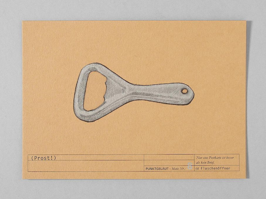 PUNKTGELÄUT Postkarten * Telegramm Nº 8 (Prost!)