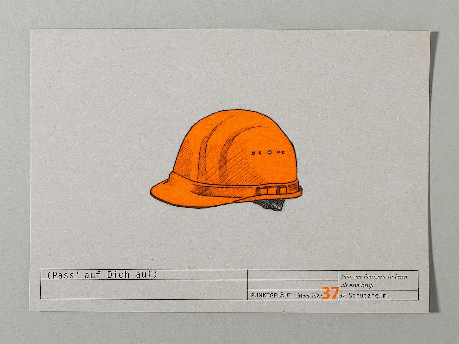 PUNKTGELÄUT Postkarten * Telegramm Nº 37 (Pass’ auf Dich auf!)