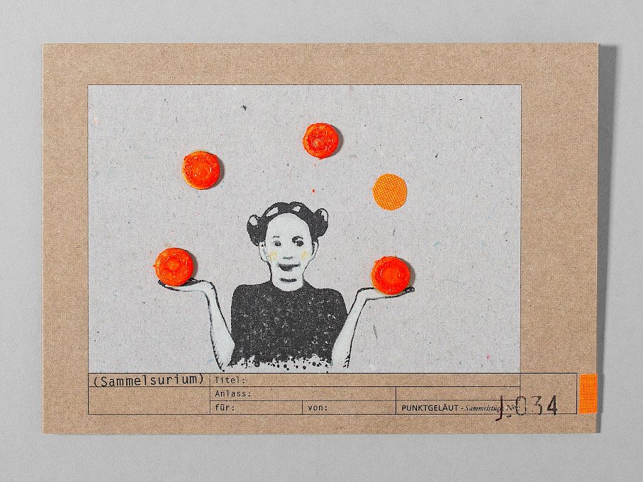 PUNKTGELÄUT Postkarten * Sammelstück Nº J_034