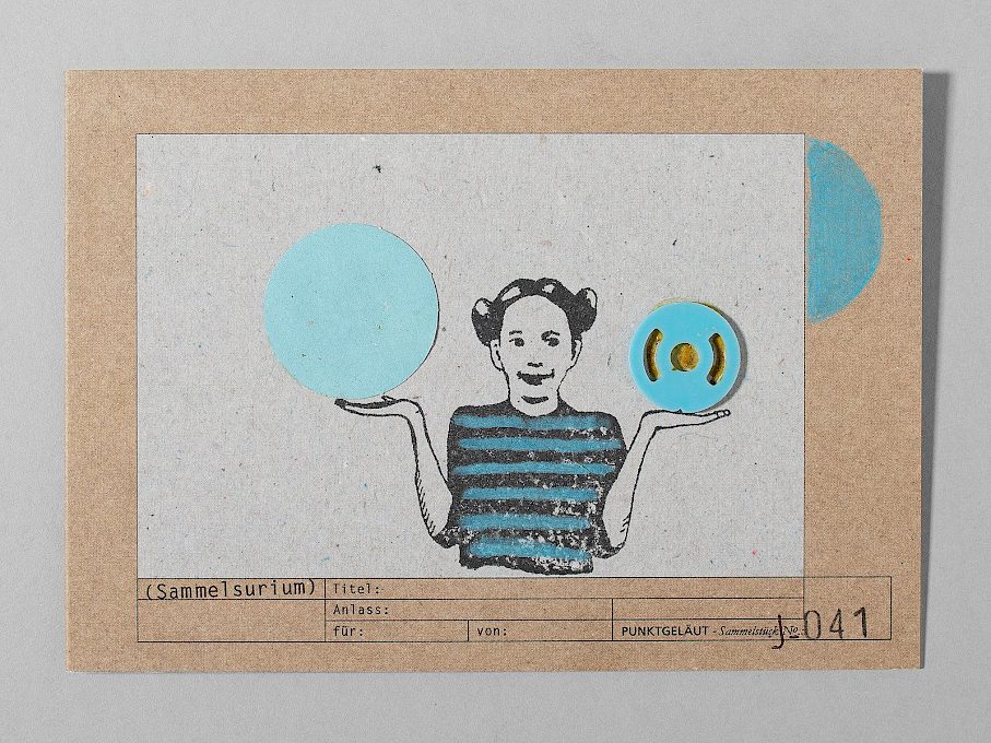 PUNKTGELÄUT Postkarten * Sammelstück Nº J_041