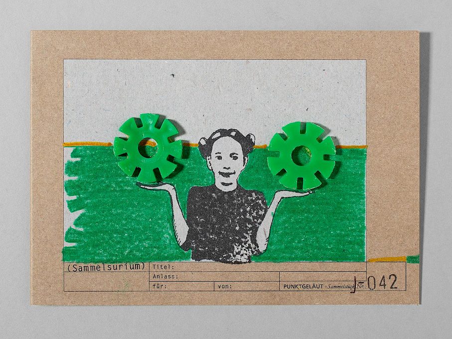 PUNKTGELÄUT Postkarten * Sammelstück Nº J_042