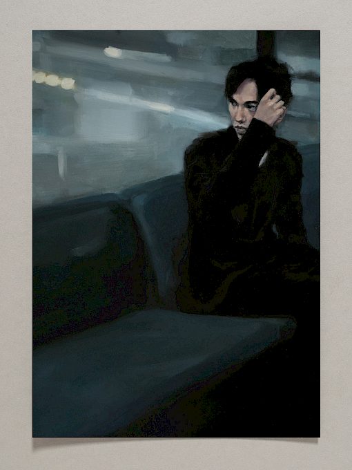 PUNKTGELÄUT Postkarten * subway